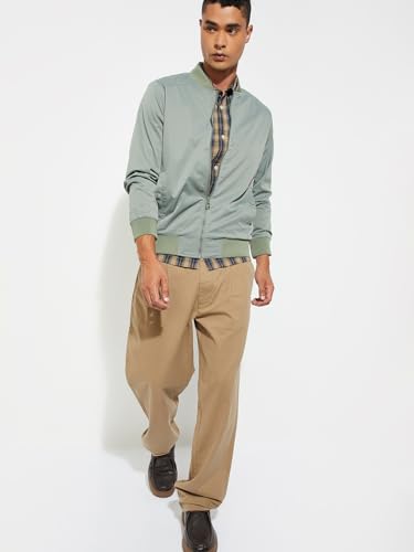 URB_N Men Solid Jacket