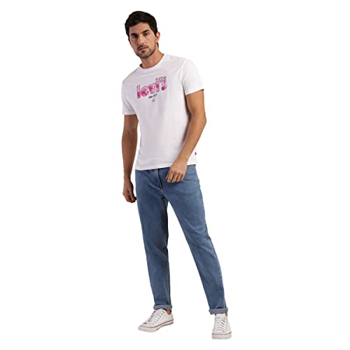 Levi's Men's Graphic Regular Fit T-Shirt (16960-0927_Bright White L)