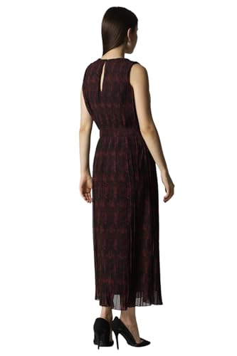 Van Heusen Women's Polyester Modern Maxi Dress (VWDRERGFW41429_Maroon