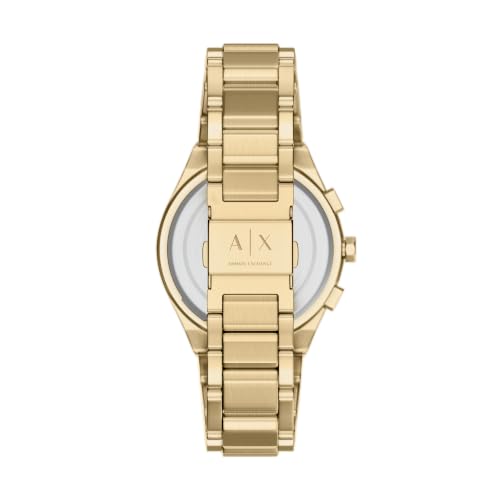 Armani Exchange Gold Quartz Stainless Steel Watch AX6034