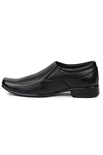 Action Shoes Men's Black Formal Shoes - 9 UK/India (43 EU)(D-63-BLACK)