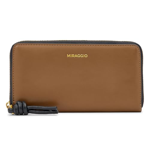 Miraggio Theo Zip Around Wallet for Women Daily Use | Gift for Her
