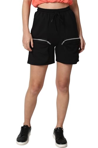 FOREVER 21 women's Hybrid Shorts (59218401_Black