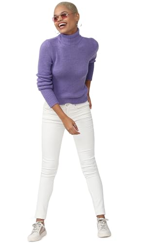 Solid Purple Sweater 23000082774015