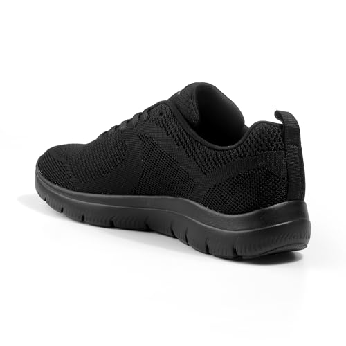 Skechers Mens Summits - Brisbane Black Sneaker - 9 UK (10 US) (232057ID-BBK)