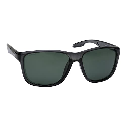 Fastrack Sunglasses |Rectangle Green |Polarised | Large