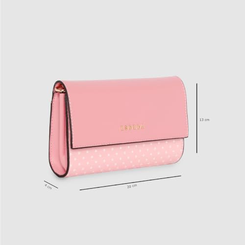 ESBEDA Pink Color Candy Dot Shoulder Bag