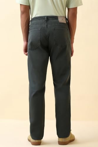 Men Grey Dark Wash Jeans