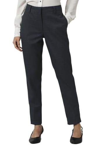 Van Heusen Women's Slim Casual Pants (VWTFFTRP363271_Grey