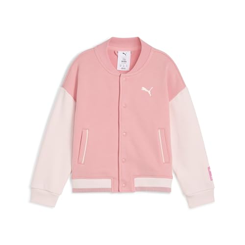 Puma Girls X HK&FR Bomber Jacket Pinkscape Print, 3-4Y (63239427)