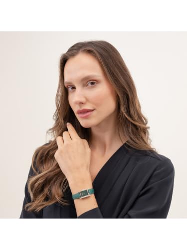 Boss Lucy Precious Qtz Basic Mini Green Rectangle Dial Women's Watch- 1502814