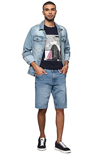Allen Solly Blue Shorts