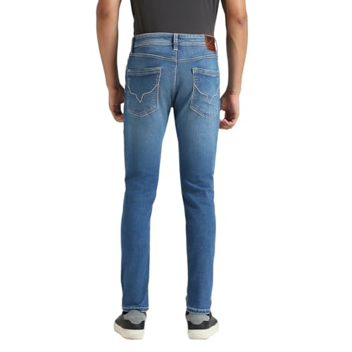 Pepe Jeans Men's Tapered Jeans (PM208086J671_MID Used
