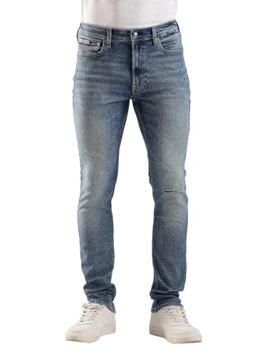 Calvin Klein Jeans Men's Skinny Jeans (4RD717G01N-34_Brooklyn Blues