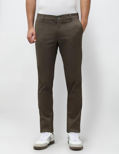 U.S.Polo Association Men's Slim Fit Textured Trousers