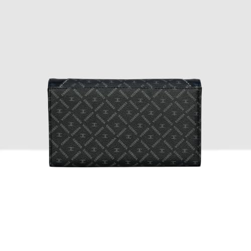 ESBEDA Black Color Glamour Lock Wallet for Women