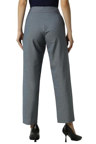 Van Heusen Women's Regular Casual Pants (VWTFFRGFH44455_Grey