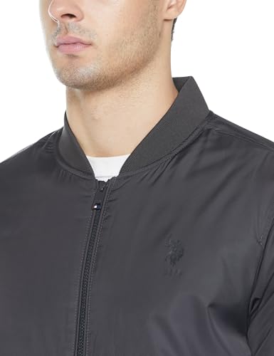 U.S. POLO ASSN. Mens Medium Weight Full Sleeve Jacket (USJCKS0673_Blue_3XL)