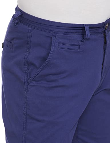 Pepe Jeans Men's Chino Shorts (PM80088955136_Blue_2XL)