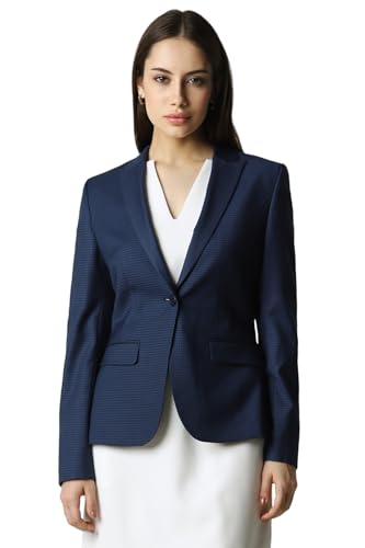 Van Heusen Women's Blazer (VWBZCRGF174592_Navy