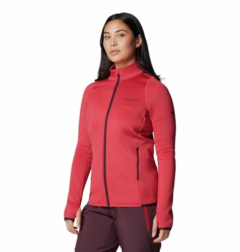 Columbia Womens Crystal Leaf Omni-Heat Helix Full Zip Fleece Jacket