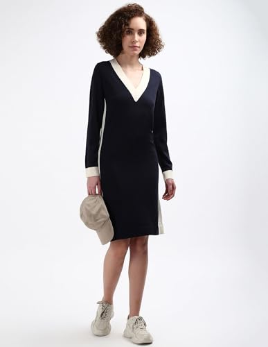 Tommy Hilfiger Womens Blue Color Dress XS