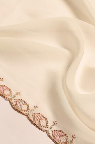 Soch Womens Cream Mul Chanderi Geometric Salwar Suit With Machine Embroidery and BeadsDetails