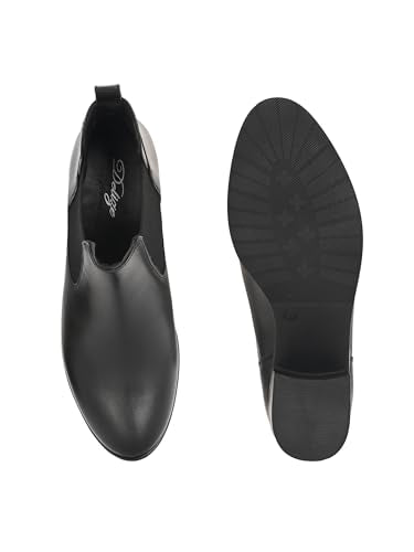 Delize Black Women Chelsea boots-59922-37