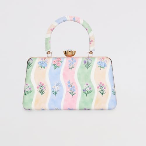 ESBEDA Multi Color Brescia Clutch For Womens | ESBEDA Clutches, Printed Clutches For Women's,
