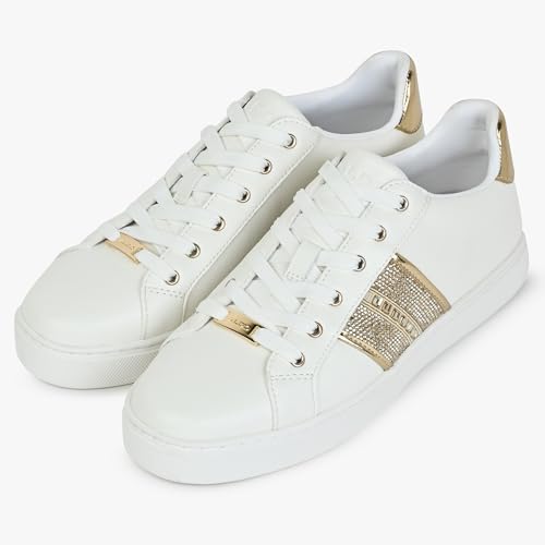 Aldo PALAZZI-711-GOLD Synthetic Low top Fashion Sneakers (5) White