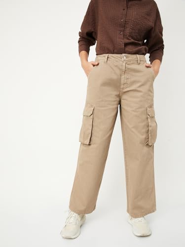 Max Women's Regular Cargos (BRONCO2D_White