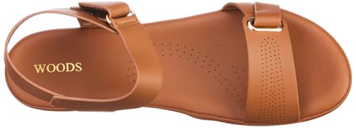 Woodland Women's Tan SOFTY Sandal-7.5 UK (41 EURO) (LSO 403)