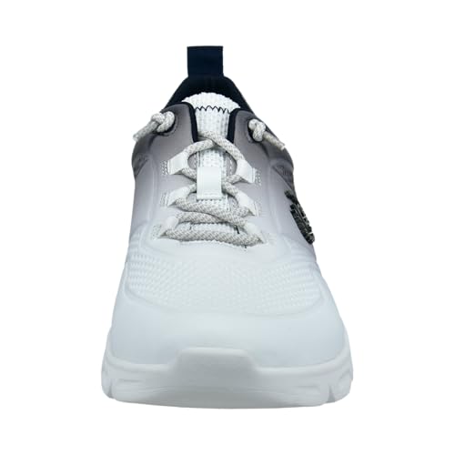 Bugatti Nubola White & Black Men's Athleisure Sneakers - UK 7