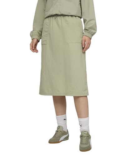 Puma, Women, HER Woven High-Waist Skirt, Lux Army, L (68815582)