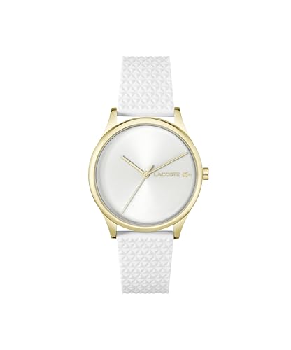 Lacoste Crocodelle Qtz Basic White Round Dial Women's Watch- 2001490