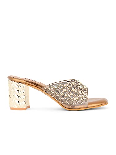 ELLE Women Fashion Sandal,Antique,UK-7