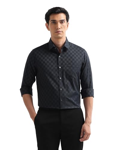 Arrow Grey Formal Shirt_ARAEOSH2976_39