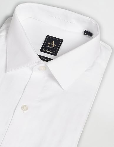 Arrow Men's Regular Fit Shirt (ARAGSH0200_White