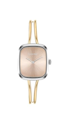 Calvin Klein Ck Adore Qtz Basic Mini Rose Gold Rectangle Dial Women's Watch- 25100134