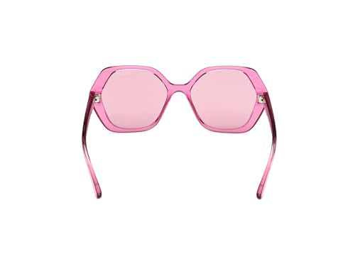 GUESS 100% UV protecetd | Medium | Full Rim | Hexagonal | Frame: Purple | Lens: Purple