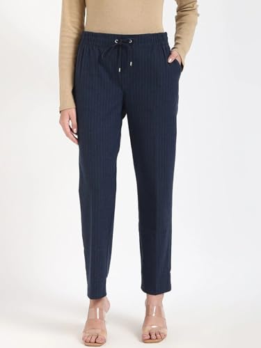 Navy Women's Trousers for Professional Look