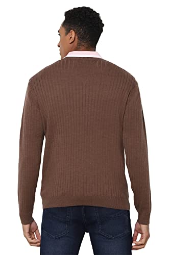 Allen Solly Brown Sweater