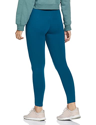 Max Women's Regular Fit Blue Teal Leggings 2XL