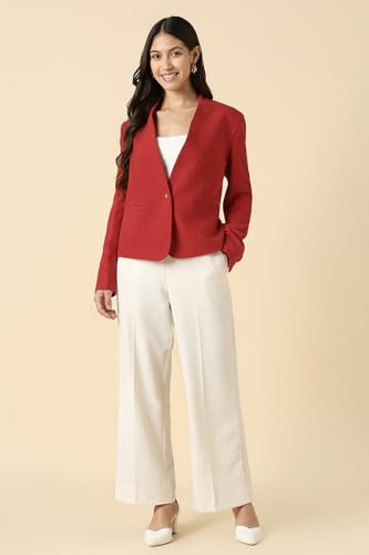 Women Red Blazer