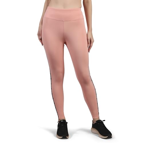 Skechers Women Branded Tape Applique Purple Leggings