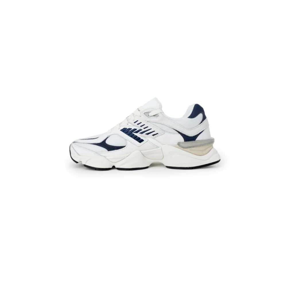 new balance Unisex 9060 White/Navy Sneakers (U9060VNB)