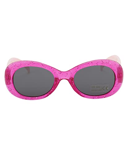 Carlton London Girls Oval Sunglasses with UV Protected Lens
