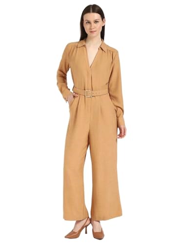 Polyester Regular Fit Solid Jumpsuit