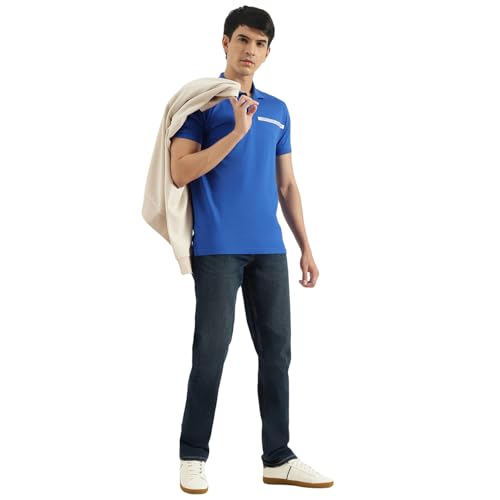 United Colors of Benetton Men's Straight Jeans (25A4COJE1392I901_Blue