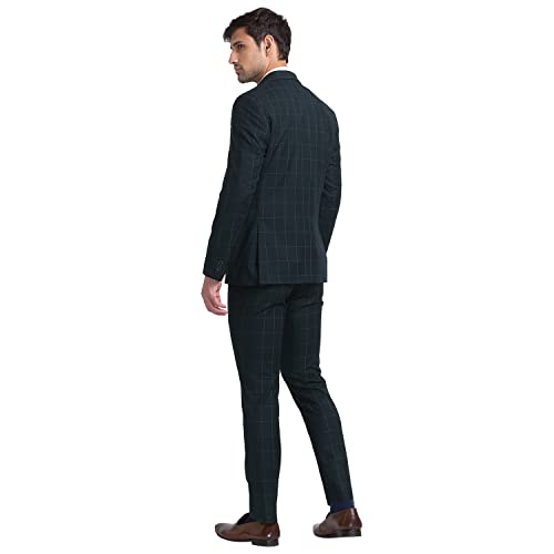 Park Avenue Dark Green Suit (Size: 36)-PMDP04555-N8